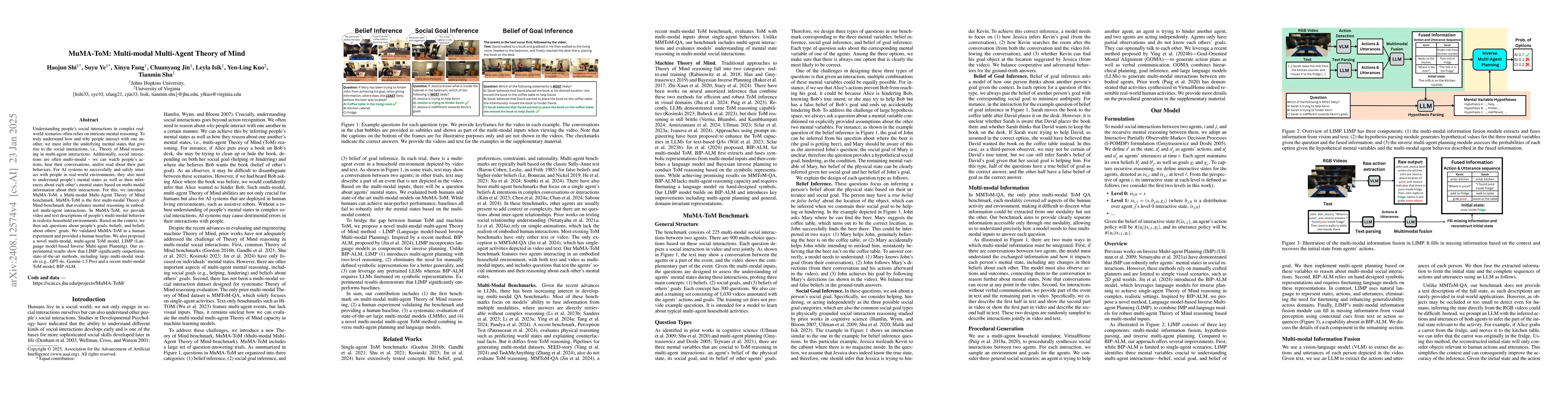 Thumbnail for MuMA-ToM: Multi-modal Multi-Agent Theory of Mind