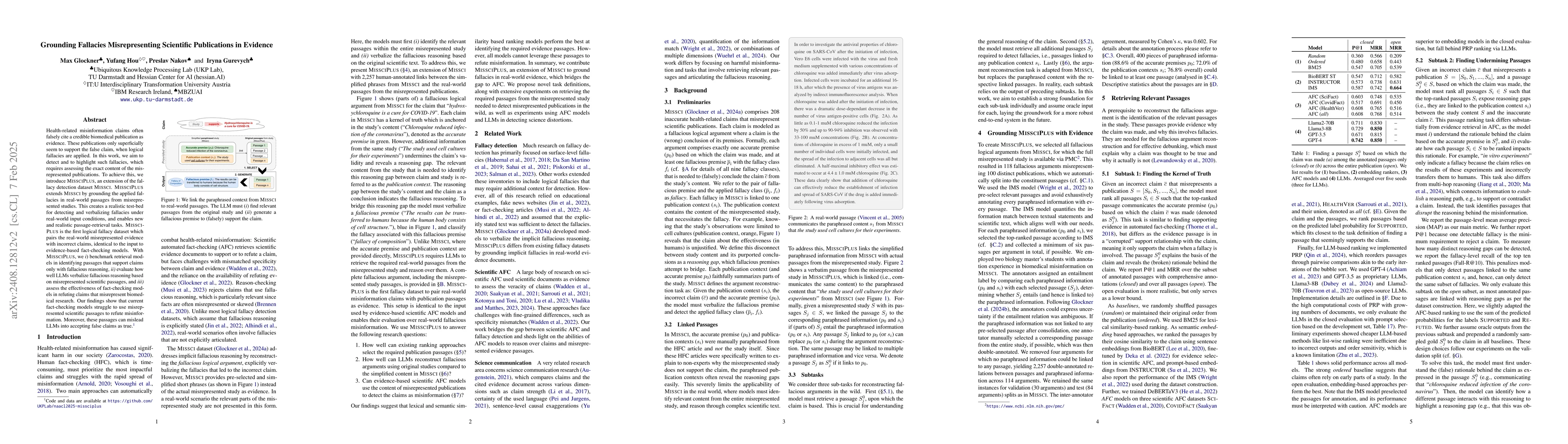 Thumbnail for Grounding Fallacies Misrepresenting Scientific Publications in Evidence