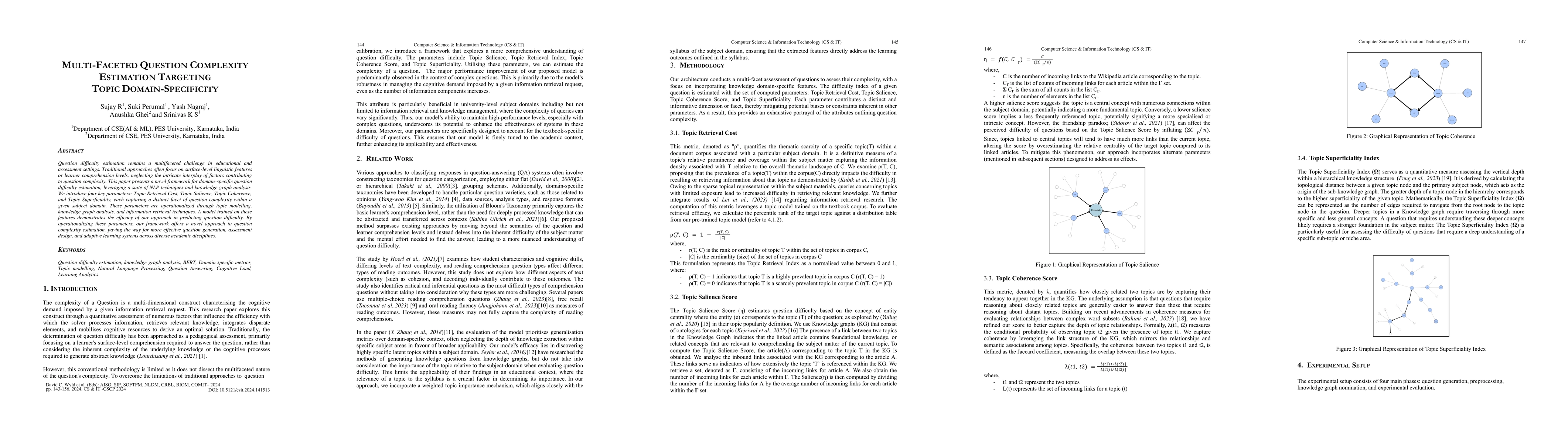 Thumbnail for Multi-Faceted Question Complexity Estimation Targeting Topic
  Domain-Specificity