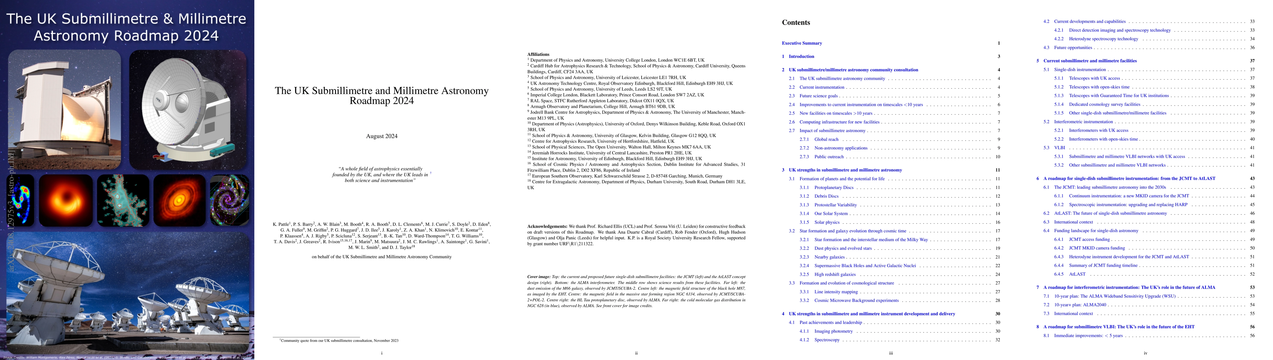 Thumbnail for The UK Submillimetre and Millimetre Astronomy Roadmap 2024