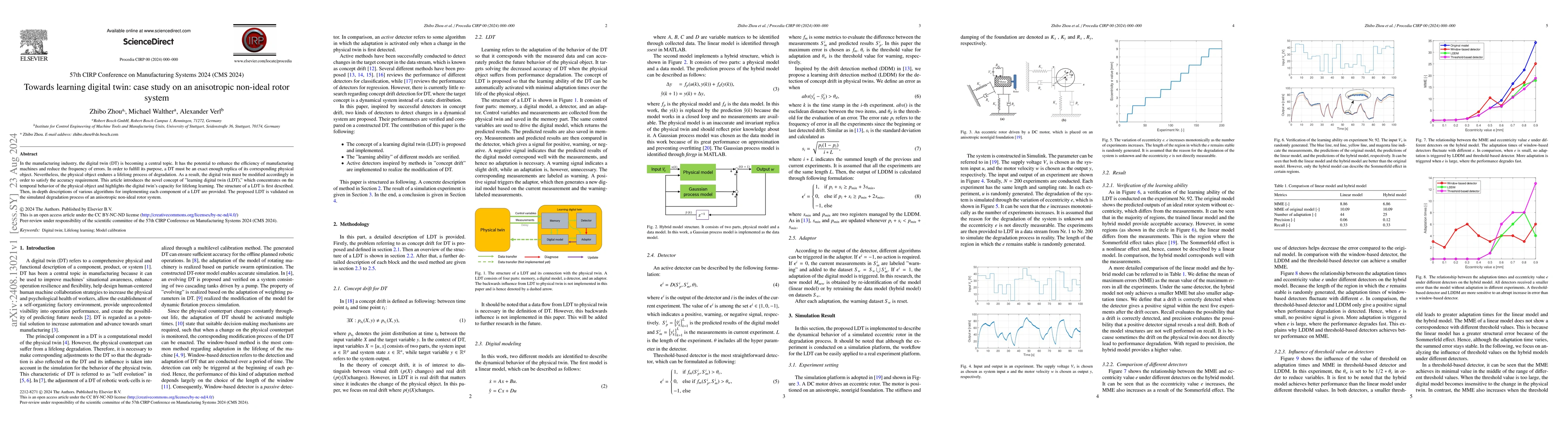Thumbnail for Towards learning digital twin: case study on an anisotropic non-ideal
  rotor system