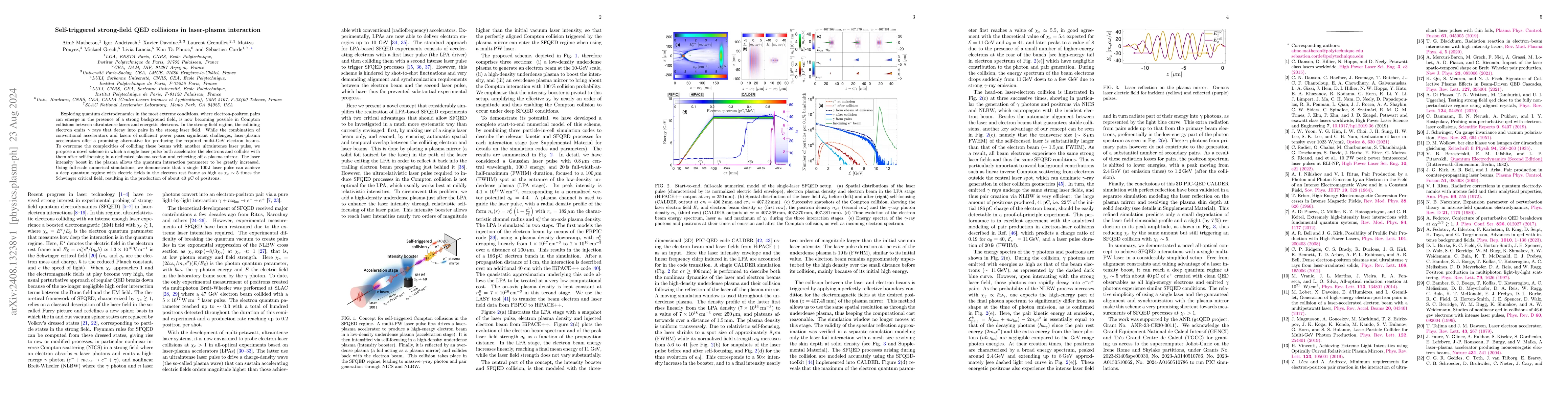 Thumbnail for Self-triggered strong-field QED collisions in laser-plasma interaction