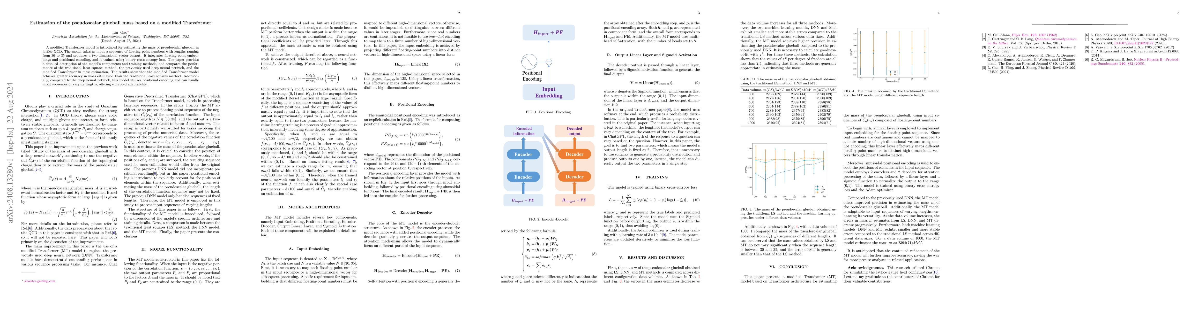Thumbnail for Estimation of the pseudoscalar glueball mass based on a modified
  Transformer
