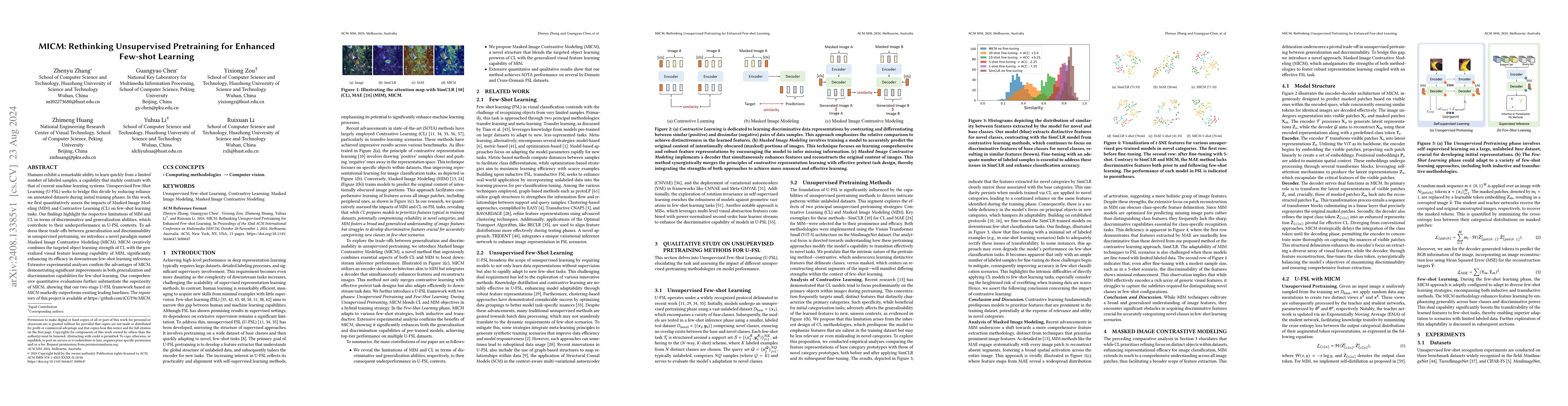 Thumbnail for MICM: Rethinking Unsupervised Pretraining for Enhanced Few-shot Learning