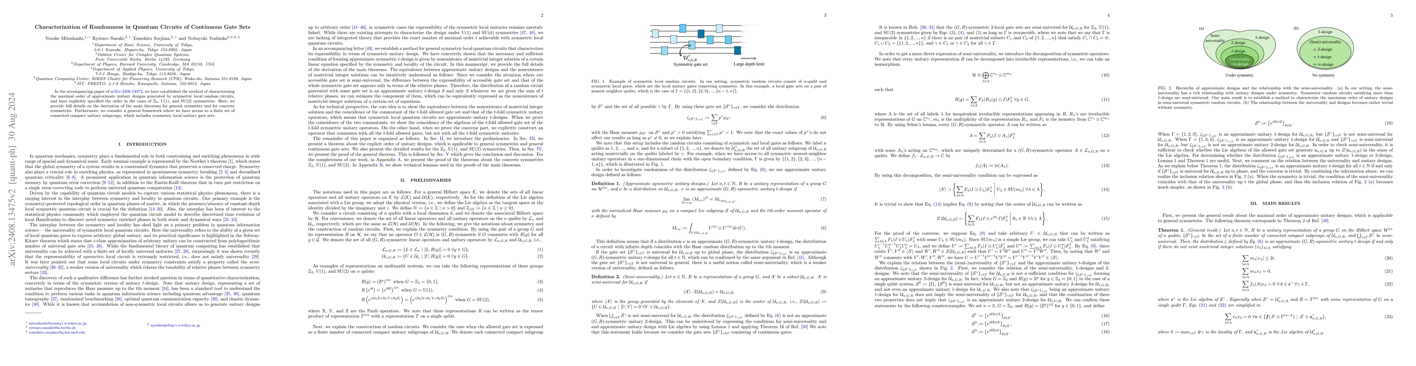 Thumbnail for Characterization of Randomness in Quantum Circuits of Continuous Gate
  Sets
