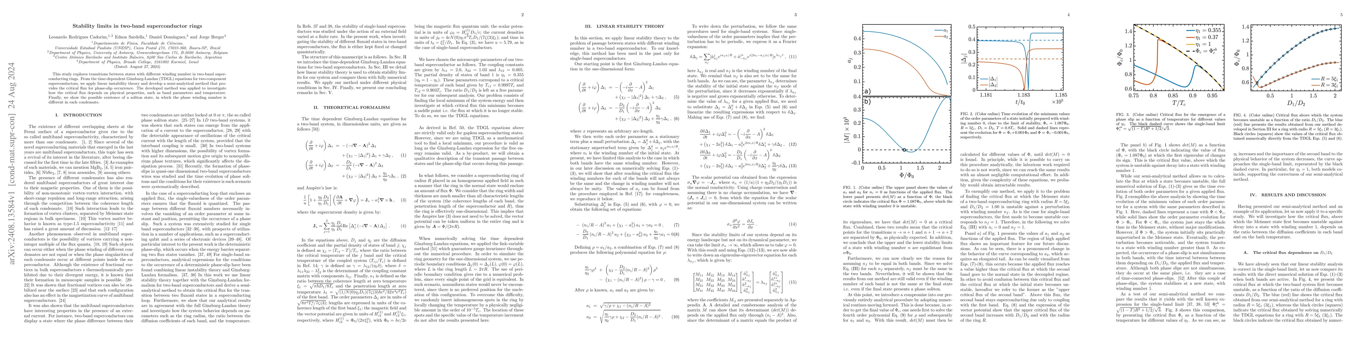 Thumbnail for Stability limits in two-band superconductor rings