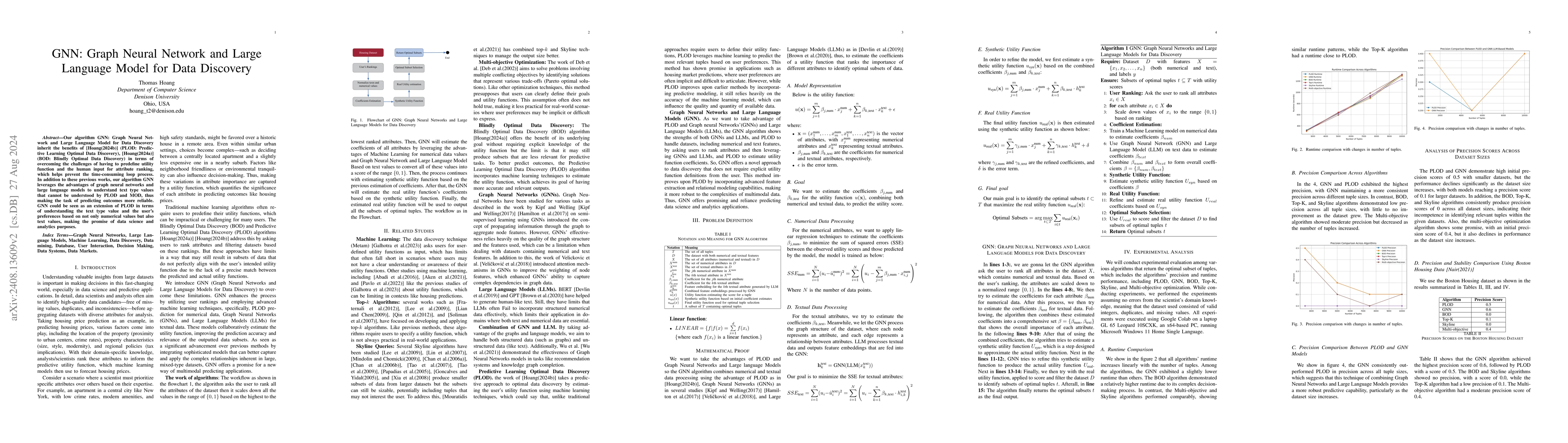 Thumbnail for GNN: Graph Neural Network and Large Language Model for Data Discovery