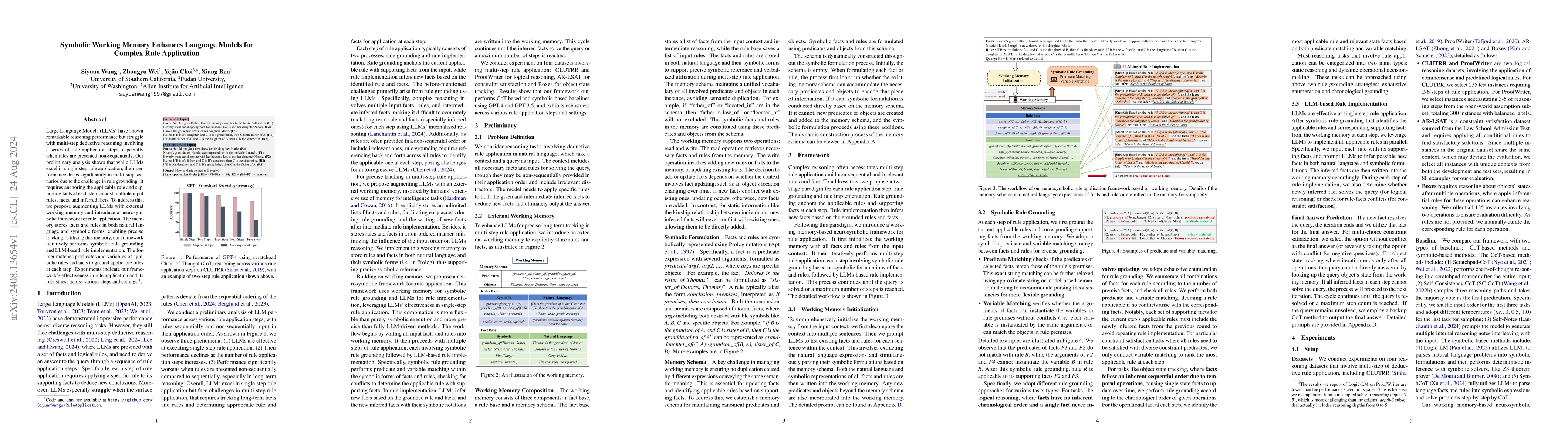 Thumbnail for Symbolic Working Memory Enhances Language Models for Complex Rule
  Application