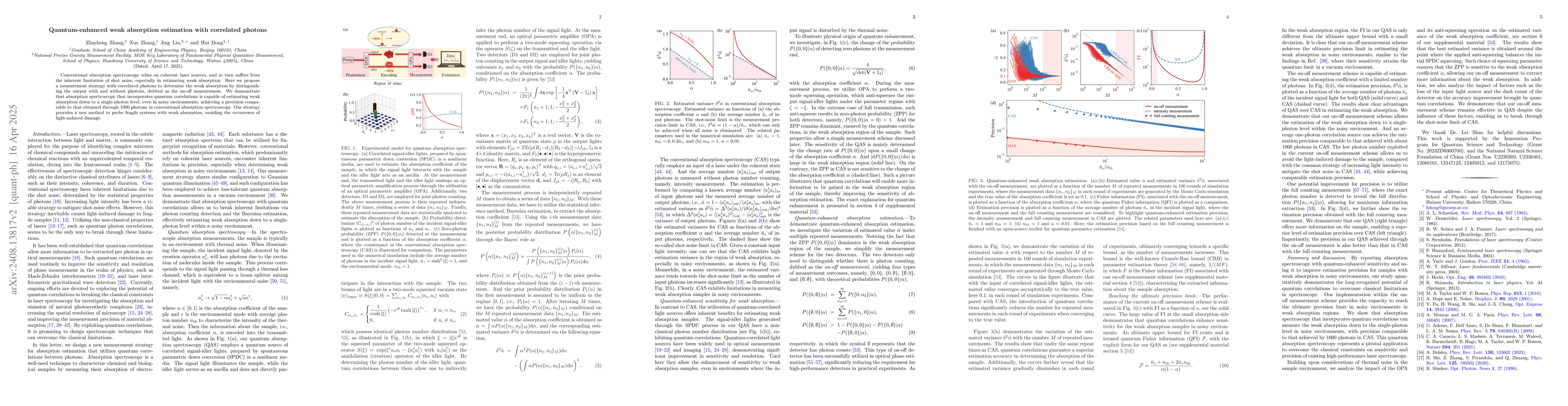 Thumbnail for Quantum-enhanced weak absorption estimation with correlated photons