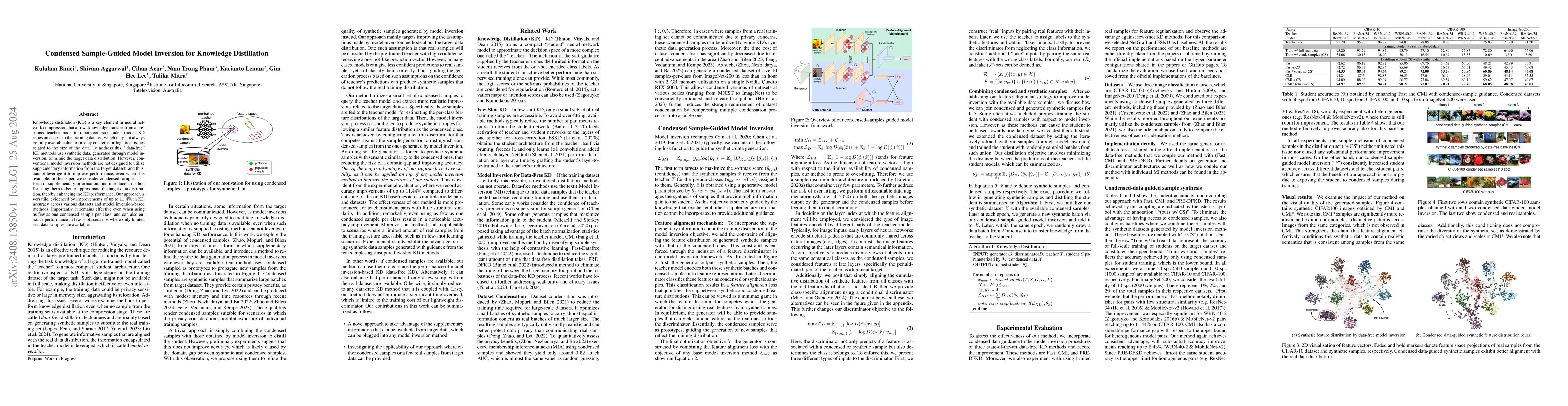 Thumbnail for Condensed Sample-Guided Model Inversion for Knowledge Distillation