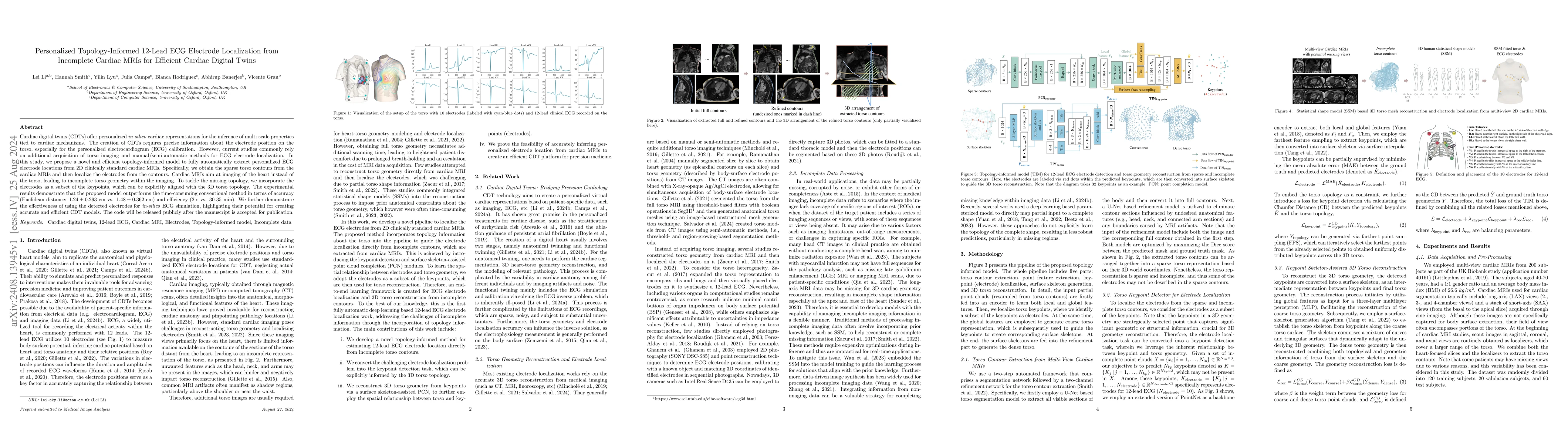 Thumbnail for Personalized Topology-Informed 12-Lead ECG Electrode Localization from
  Incomplete Cardiac MRIs for Efficient Cardiac Digital Twins