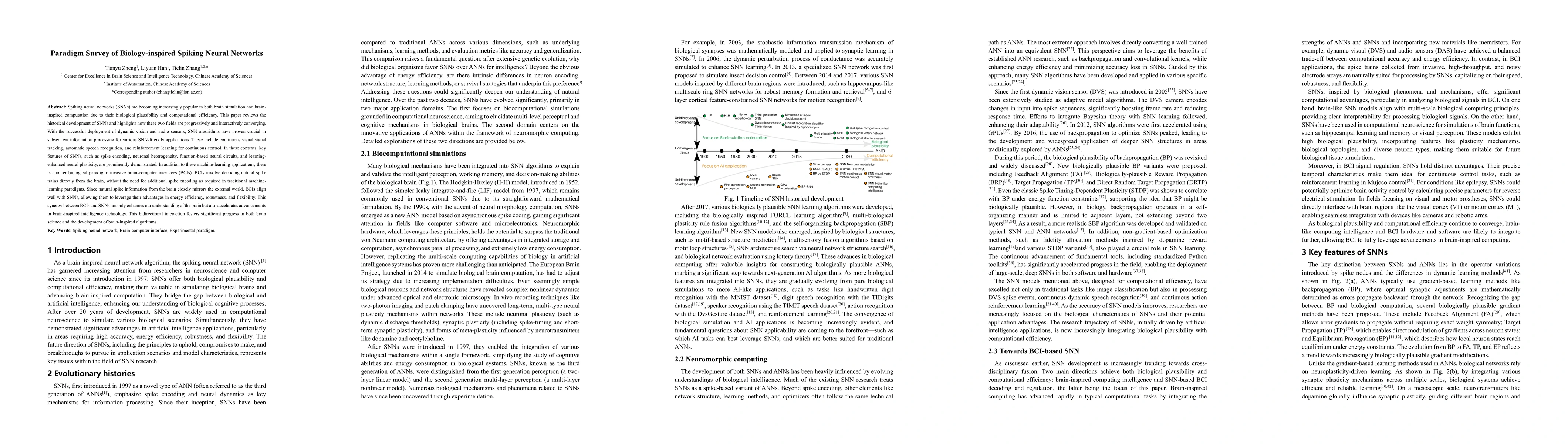 Thumbnail for Research Advances and New Paradigms for Biology-inspired Spiking Neural
  Networks
