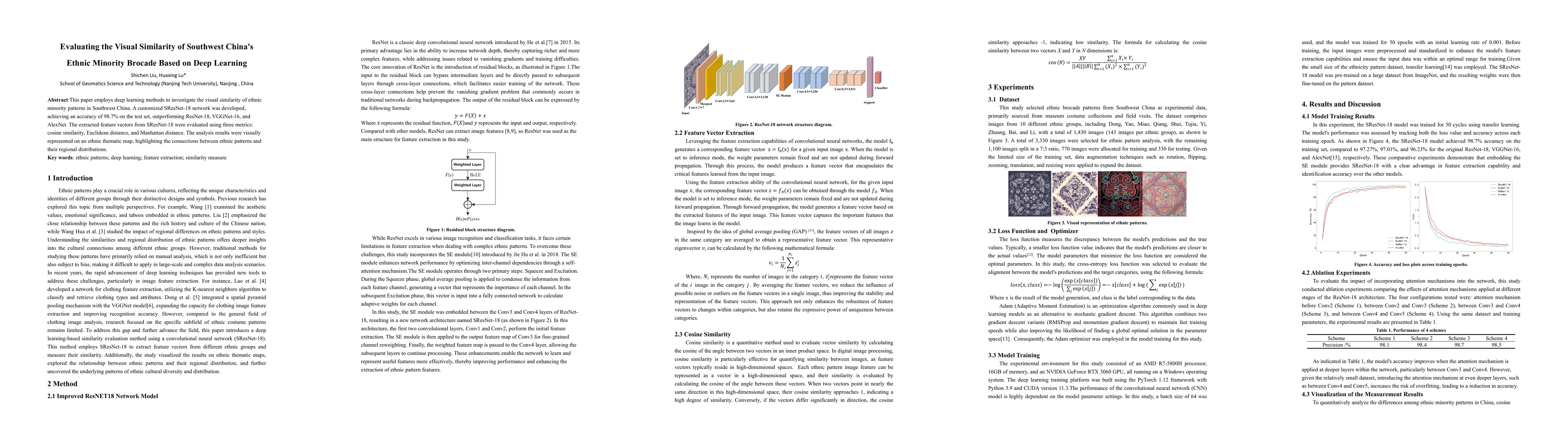 Thumbnail for Evaluating the Visual Similarity of Southwest China's Ethnic Minority
  Brocade Based on Deep Learning