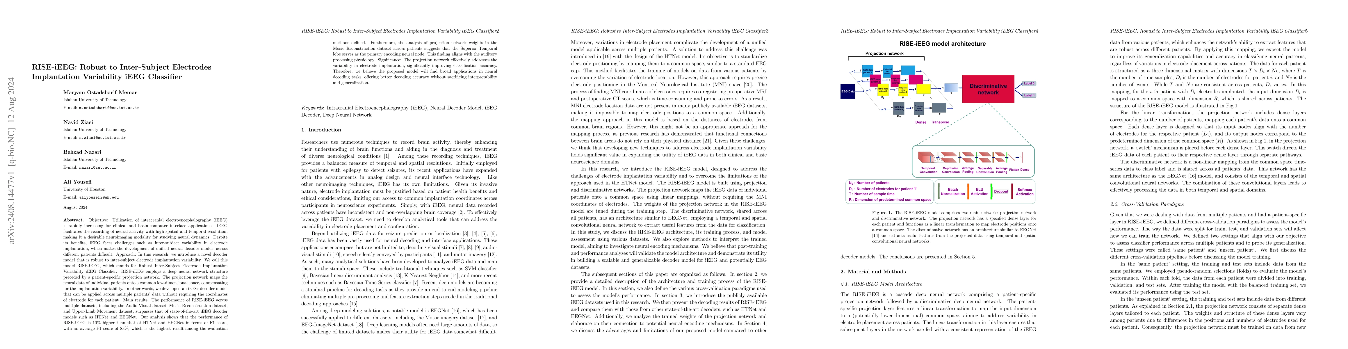 Thumbnail for RISE-iEEG: Robust to Inter-Subject Electrodes Implantation Variability
  iEEG Classifier