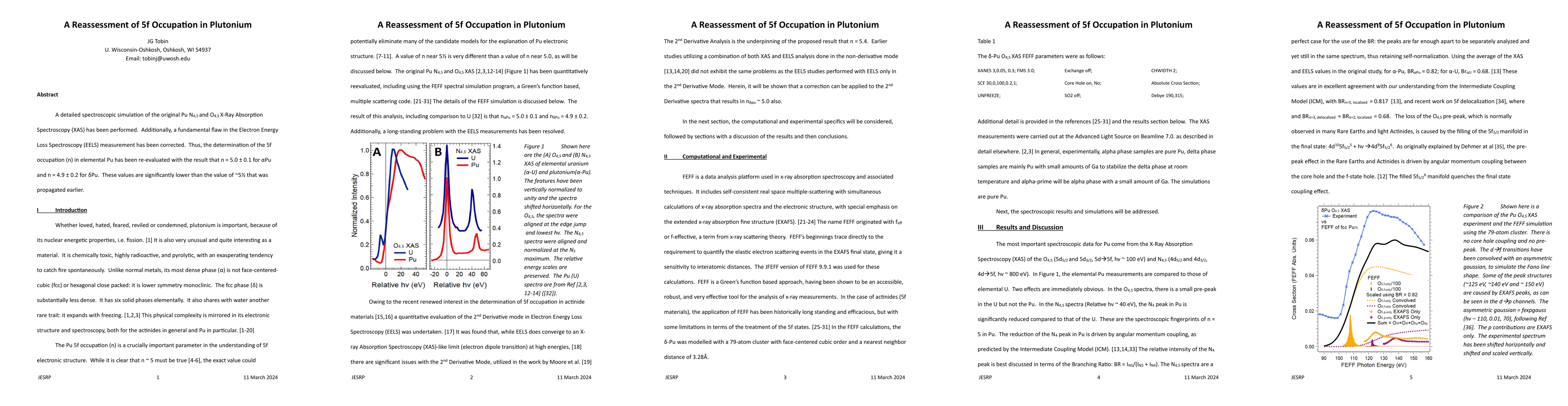 Thumbnail for A Reassessment of 5f Occupation in Plutonium