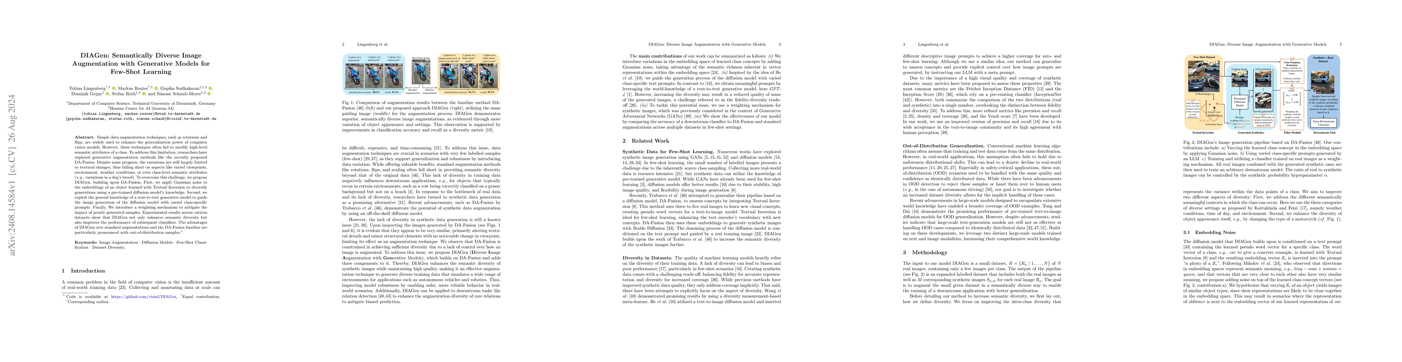 Thumbnail for DIAGen: Diverse Image Augmentation with Generative Models