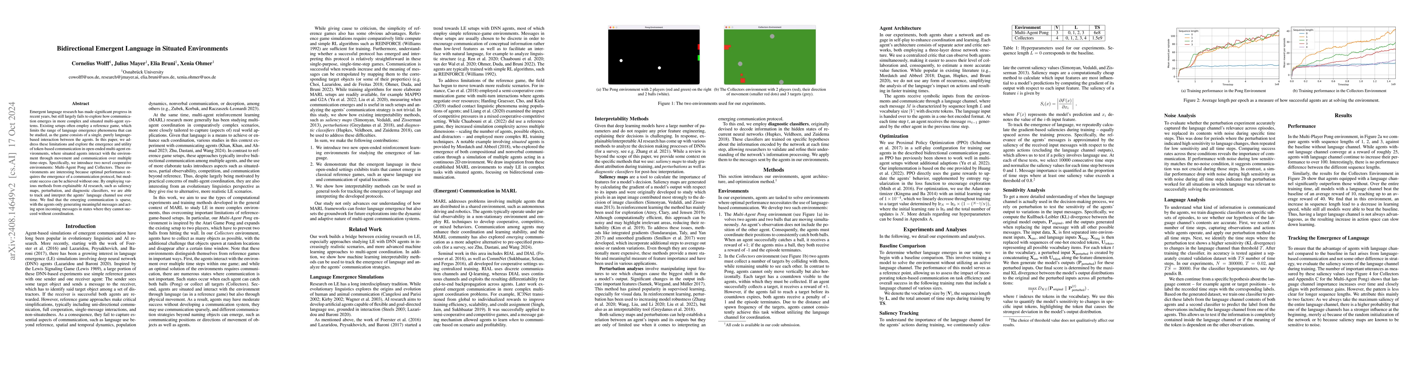 Thumbnail for Emergent Language in Open-Ended Environments