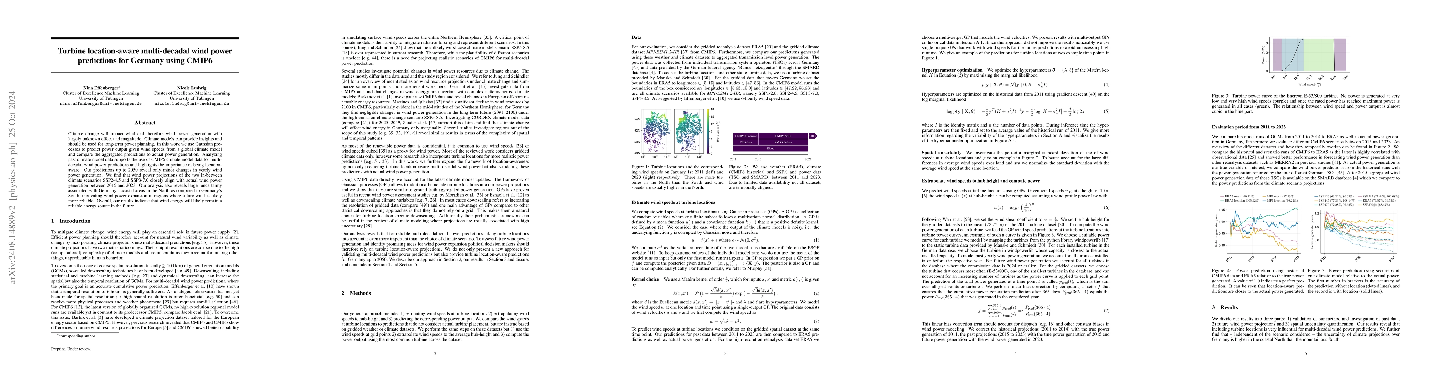 Thumbnail for Towards turbine-location-aware multi-decadal wind power predictions with
  CMIP6