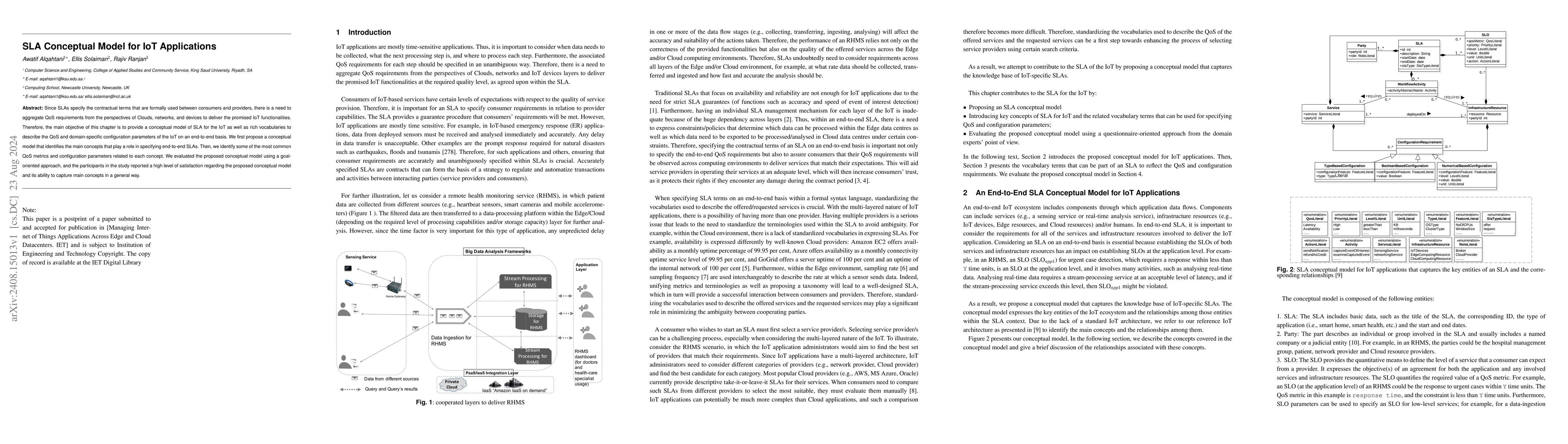 Thumbnail for SLA Conceptual Model for IoT Applications