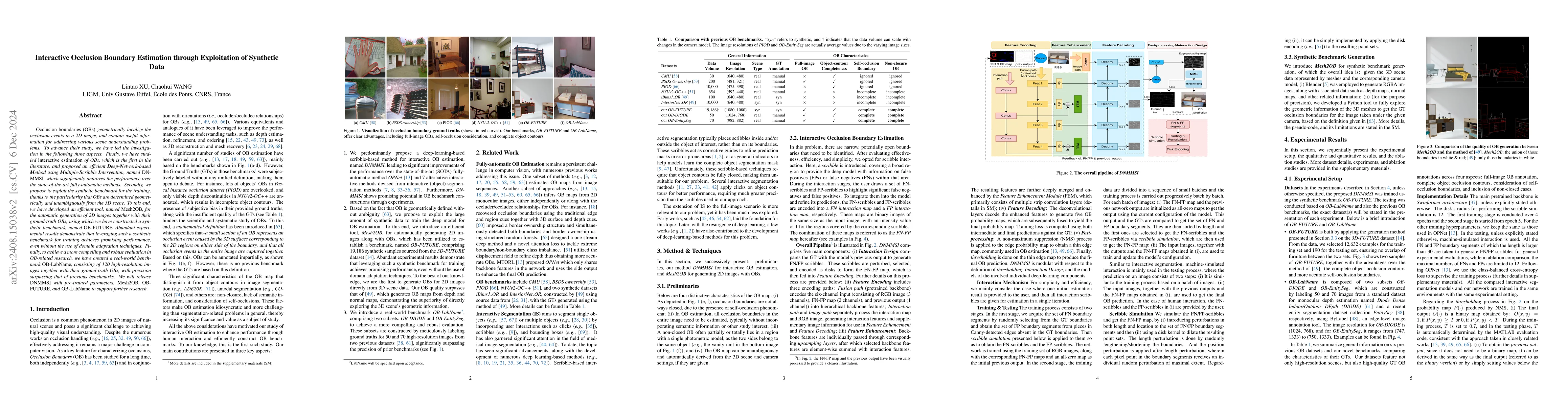 Thumbnail for Interactive Occlusion Boundary Estimation through Exploitation of
  Synthetic Data