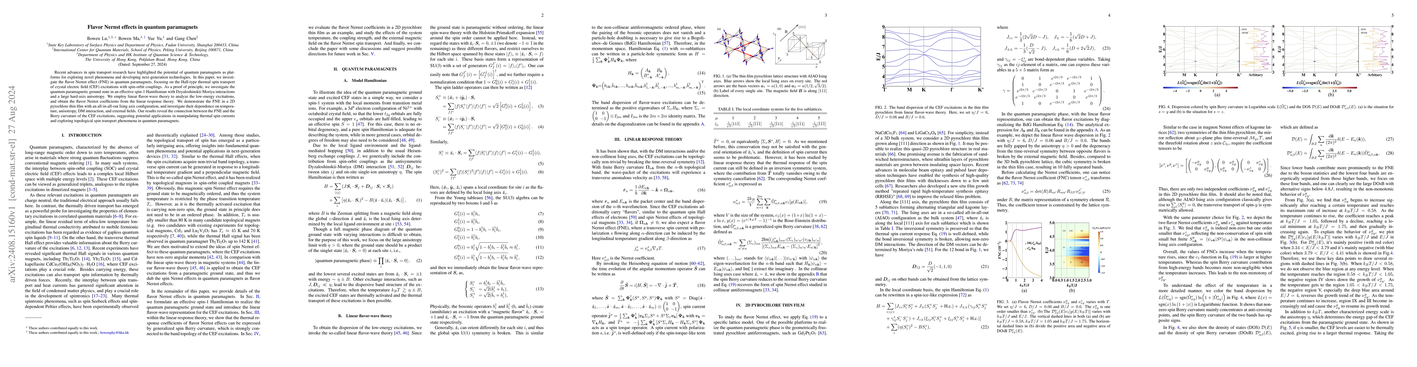 Thumbnail for Flavor Nernst effects in quantum paramagnets