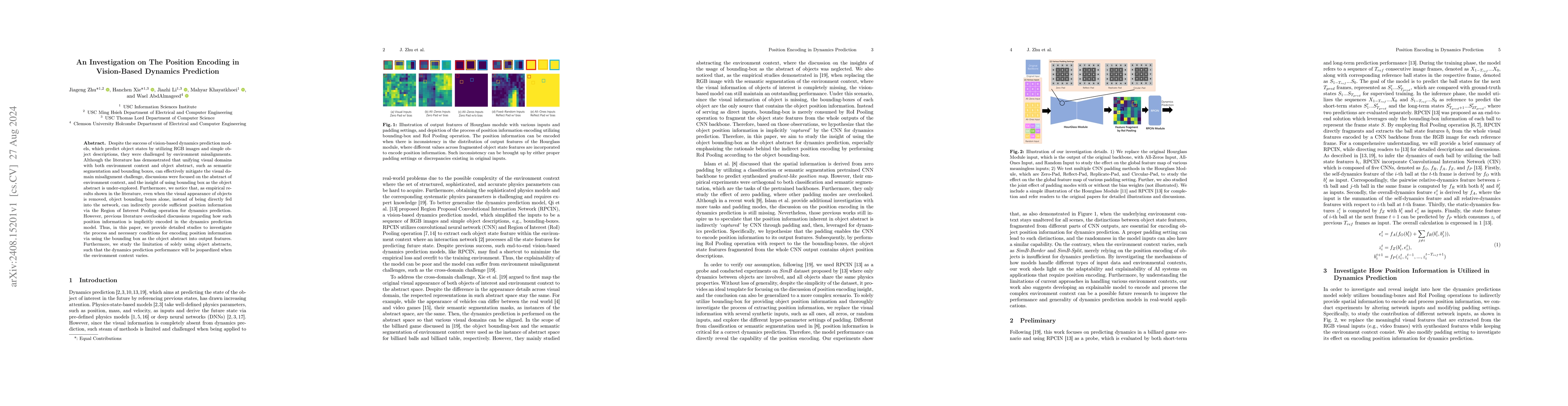 Thumbnail for An Investigation on The Position Encoding in Vision-Based Dynamics
  Prediction