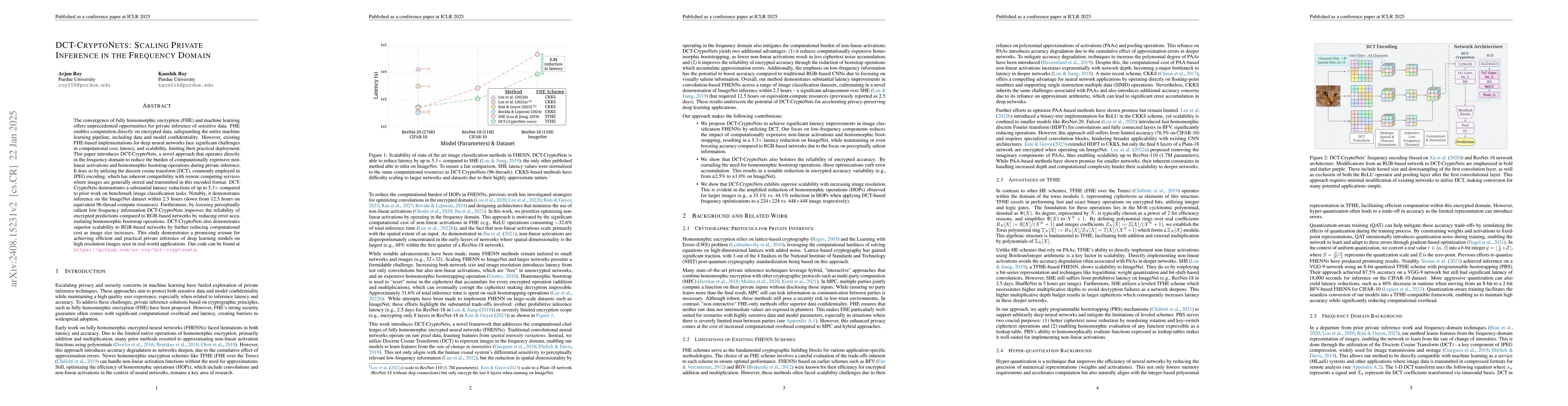 Thumbnail for DCT-CryptoNets: Scaling Private Inference in the Frequency Domain