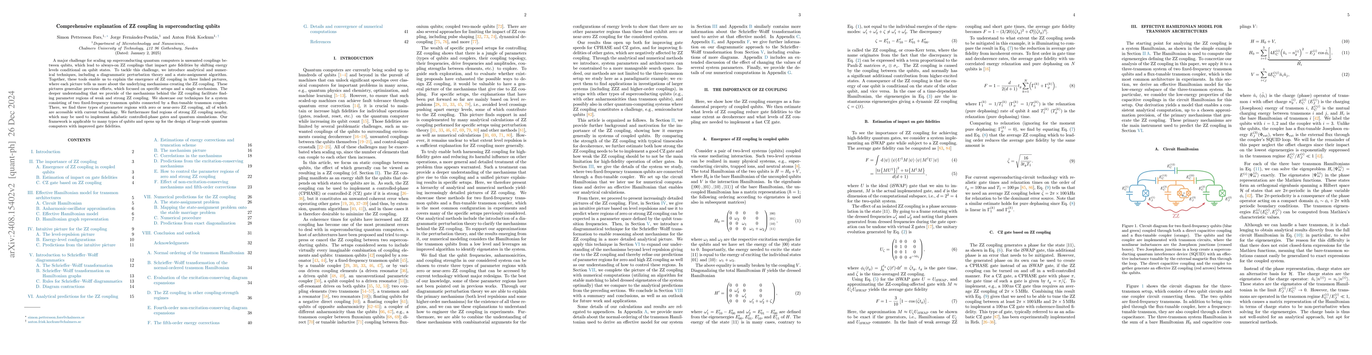 Thumbnail for Comprehensive explanation of ZZ coupling in superconducting qubits
