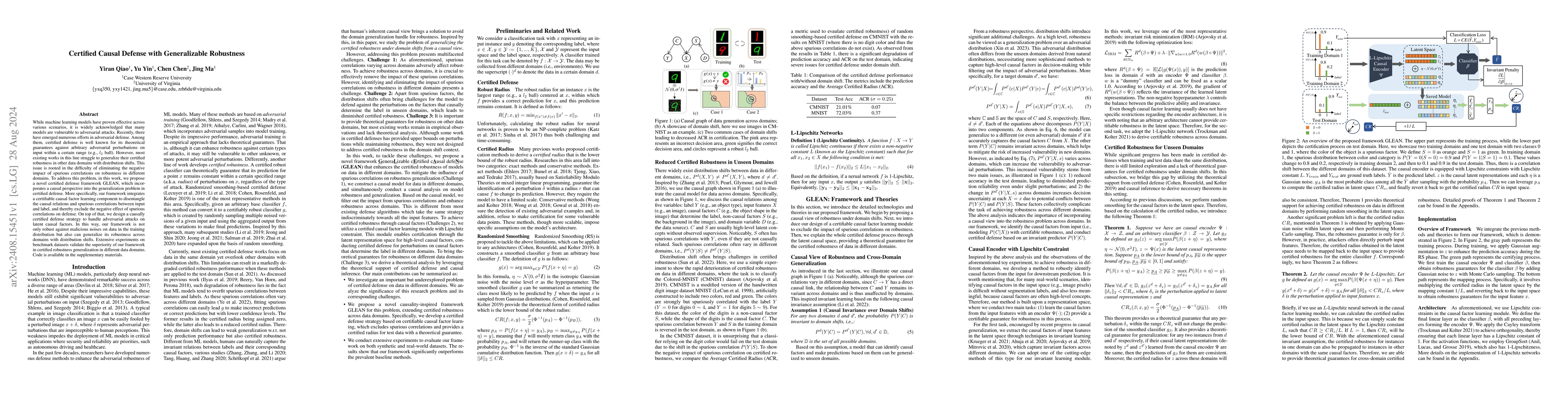 Thumbnail for Certified Causal Defense with Generalizable Robustness