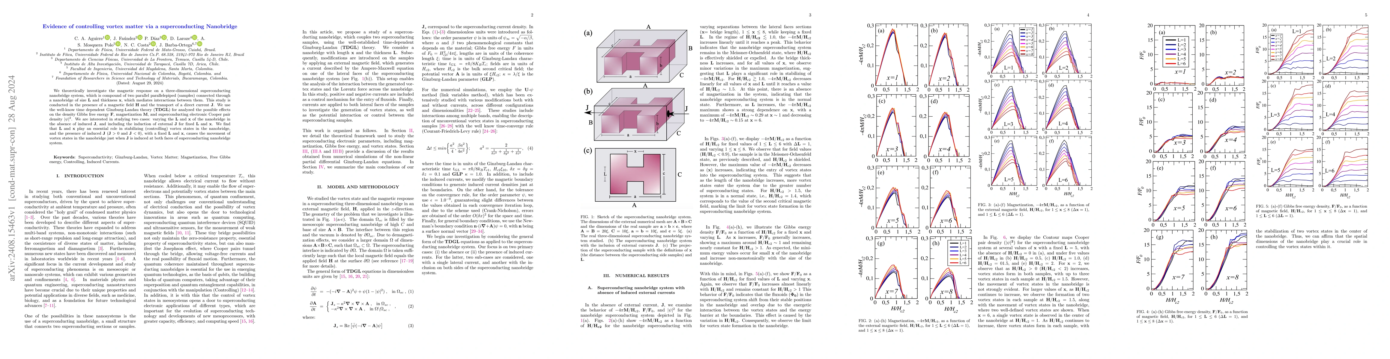 Thumbnail for Evidence of controlling vortex matter via a superconducting Nanobridge