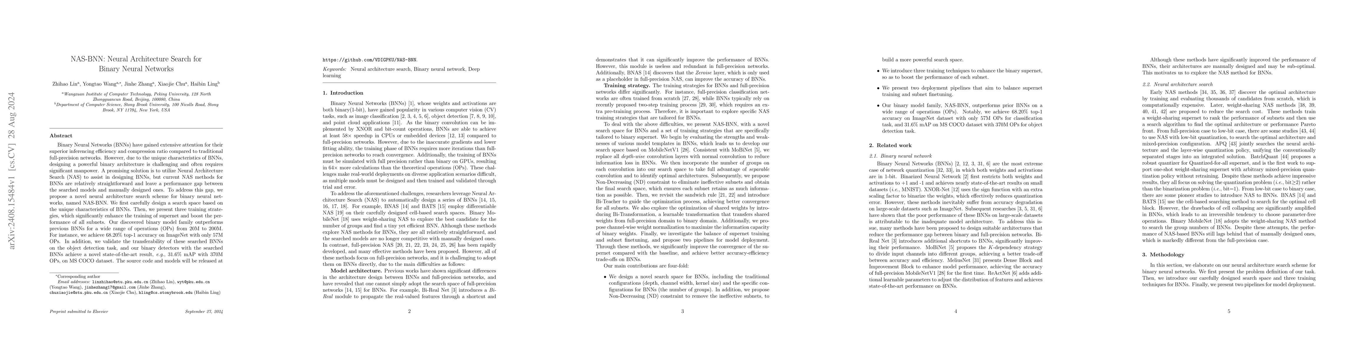 Thumbnail for NAS-BNN: Neural Architecture Search for Binary Neural Networks