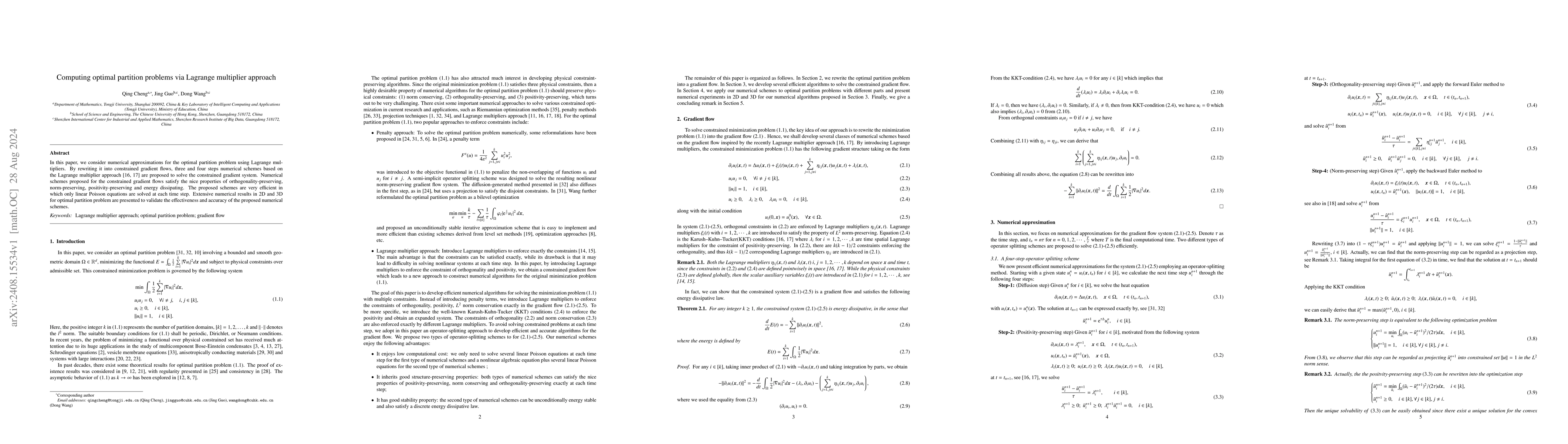 Thumbnail for Computing optimal partition problems via Lagrange multiplier approach