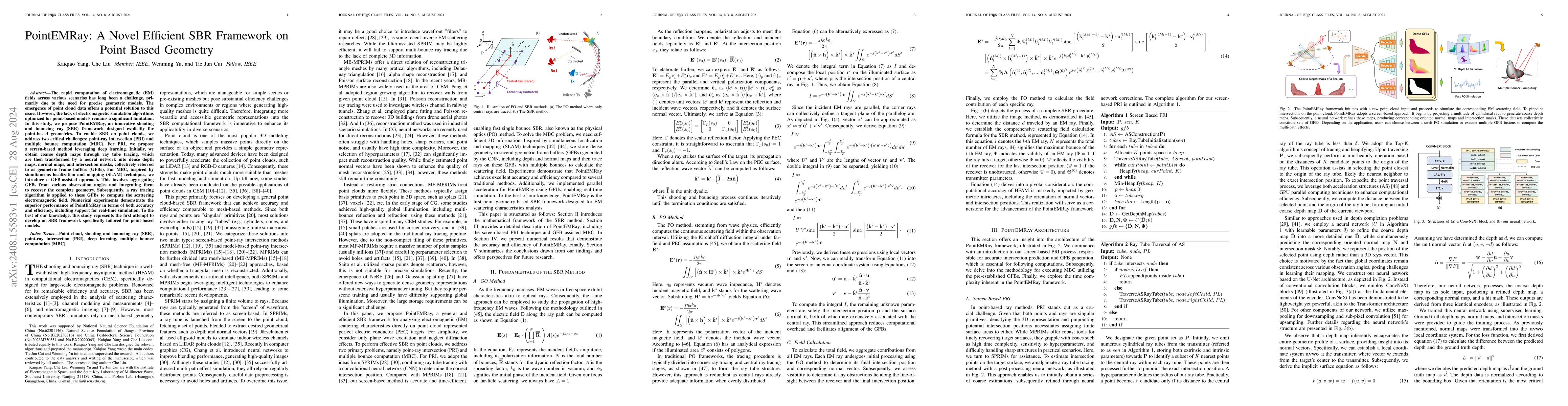 Thumbnail for PointEMRay: A Novel Efficient SBR Framework on Point Based Geometry