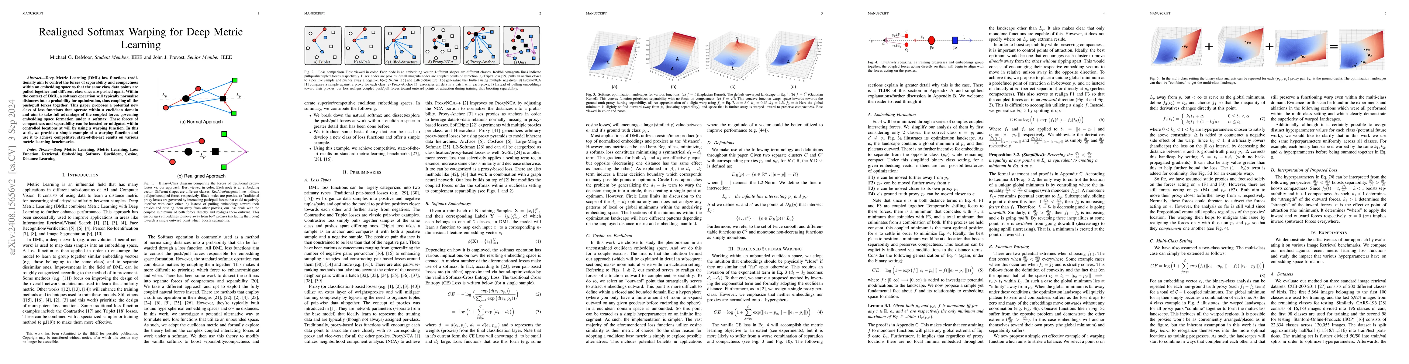 Thumbnail for Realigned Softmax Warping for Deep Metric Learning