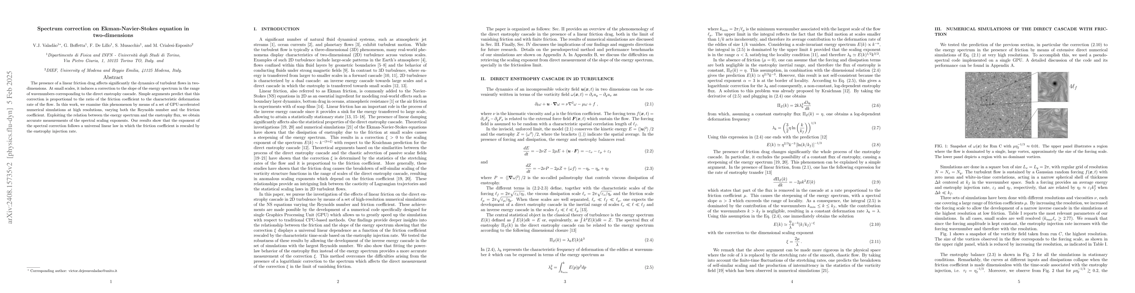 Thumbnail for Spectrum correction on Ekman-Navier-Stokes equation in two-dimensions