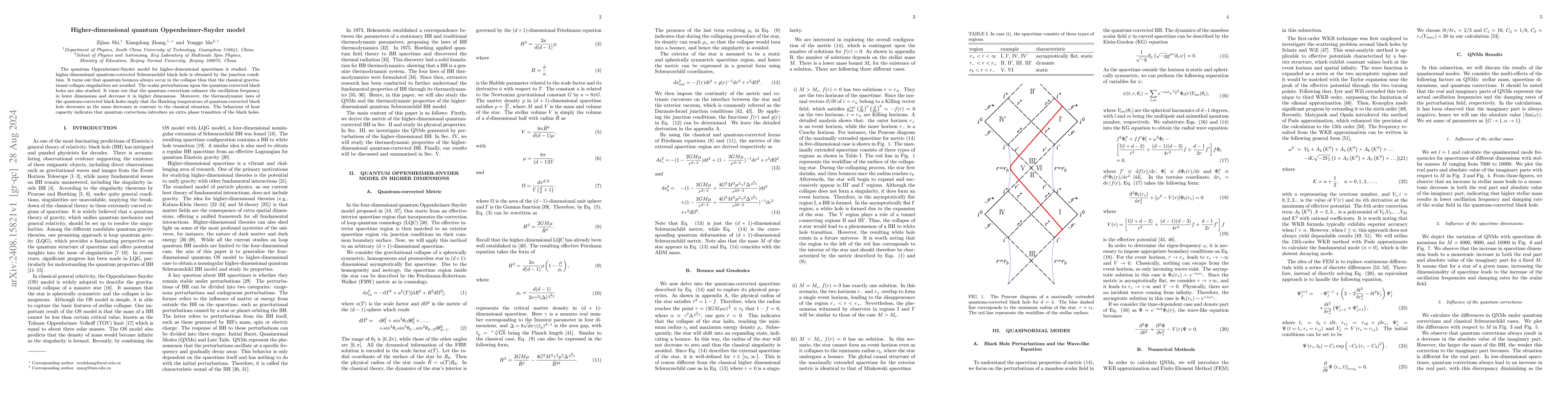 Thumbnail for Higher-dimensional quantum Oppenheimer-Snyder model