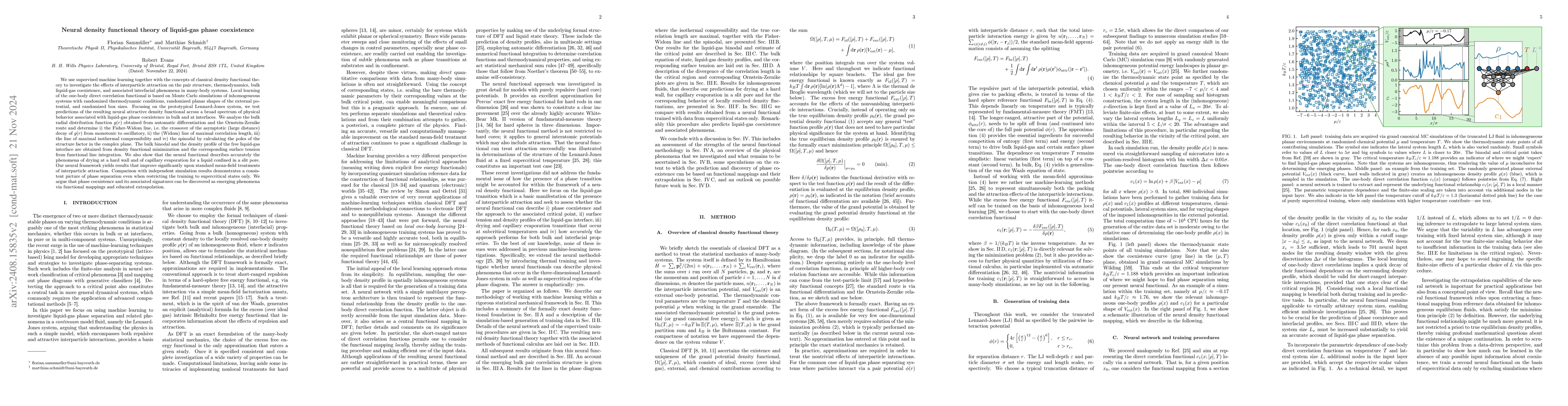 Thumbnail for Neural density functional theory of liquid-gas phase coexistence