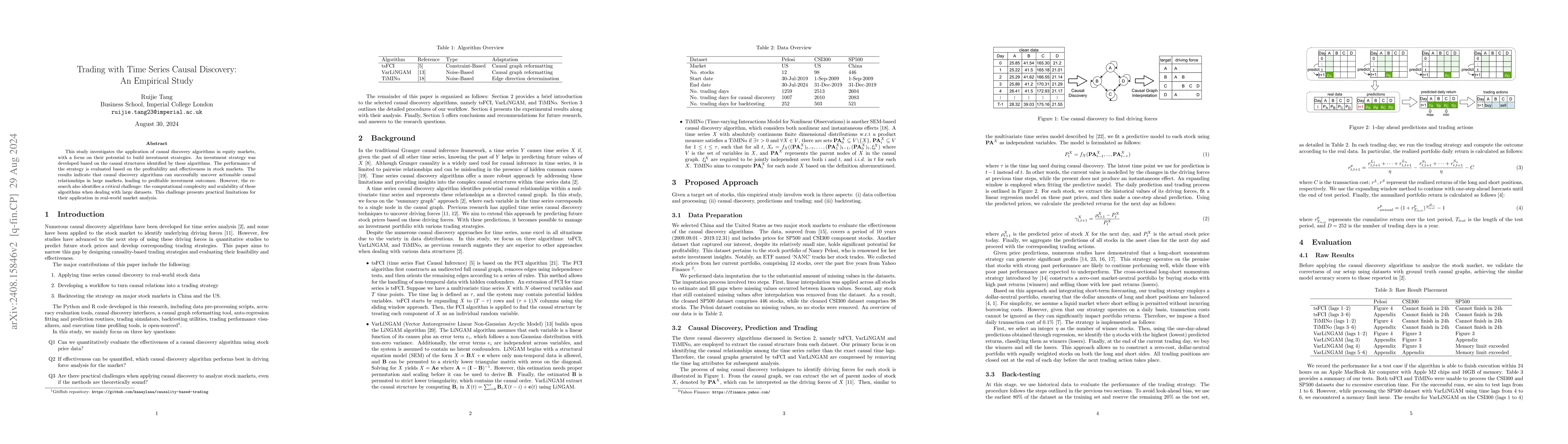 Thumbnail for Trading with Time Series Causal Discovery: An Empirical Study