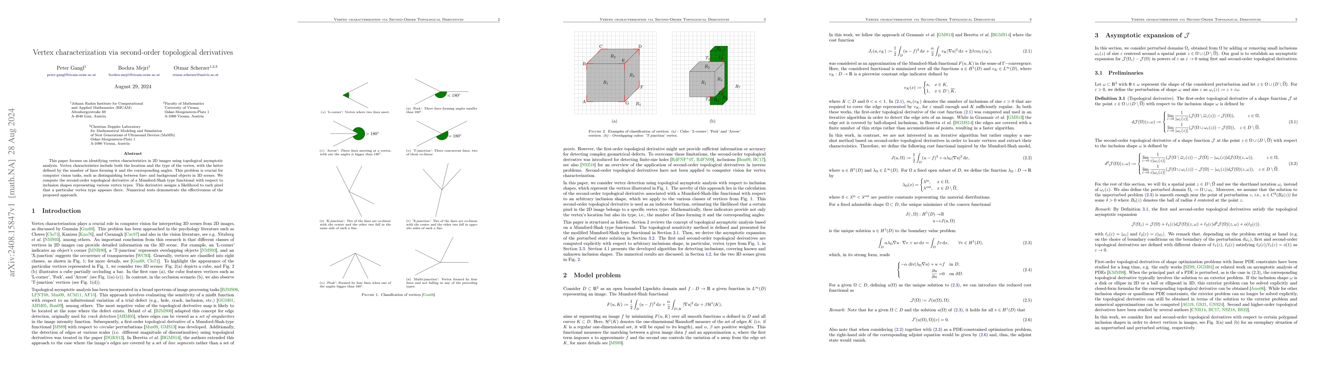 Thumbnail for Vertex characterization via second-order topological derivatives