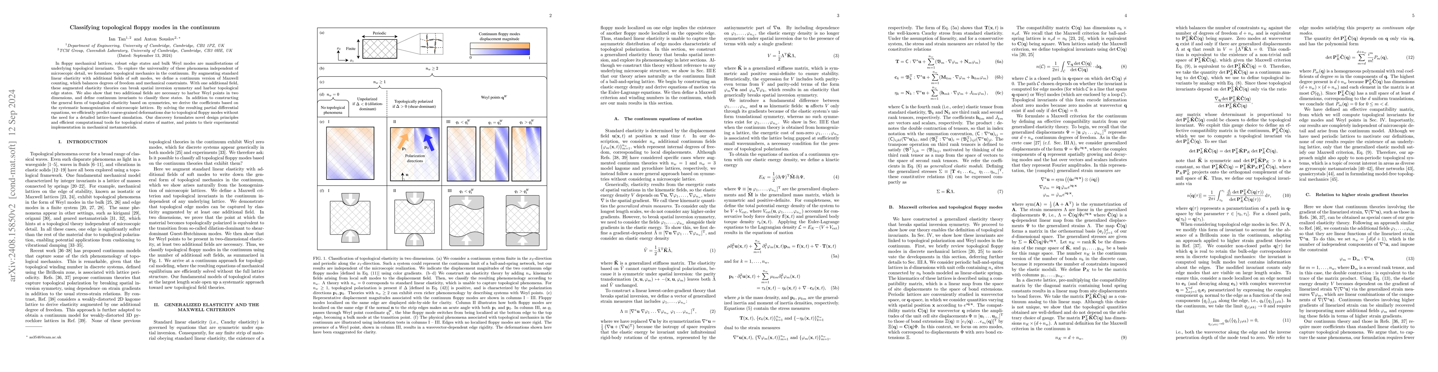 Thumbnail for Classifying topological floppy modes in the continuum