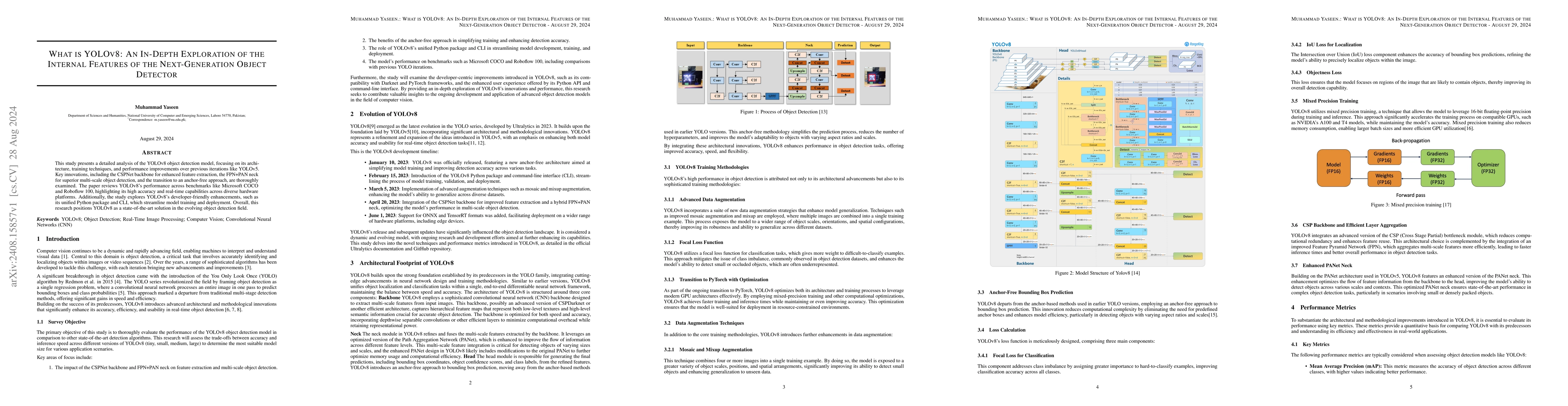 Thumbnail for What is YOLOv8: An In-Depth Exploration of the Internal Features of the
  Next-Generation Object Detector