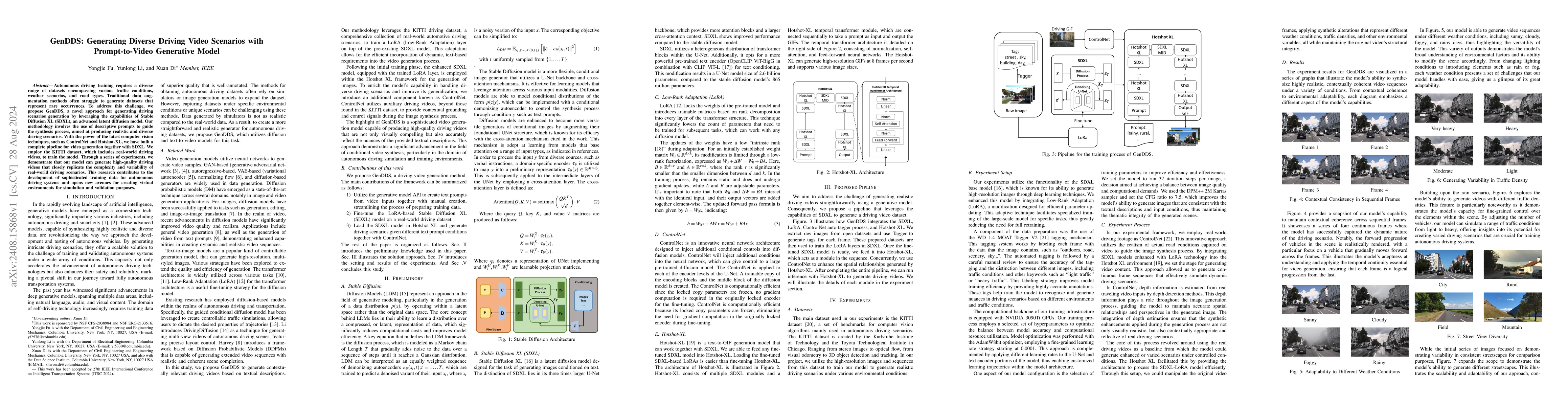 Thumbnail for GenDDS: Generating Diverse Driving Video Scenarios with Prompt-to-Video
  Generative Model