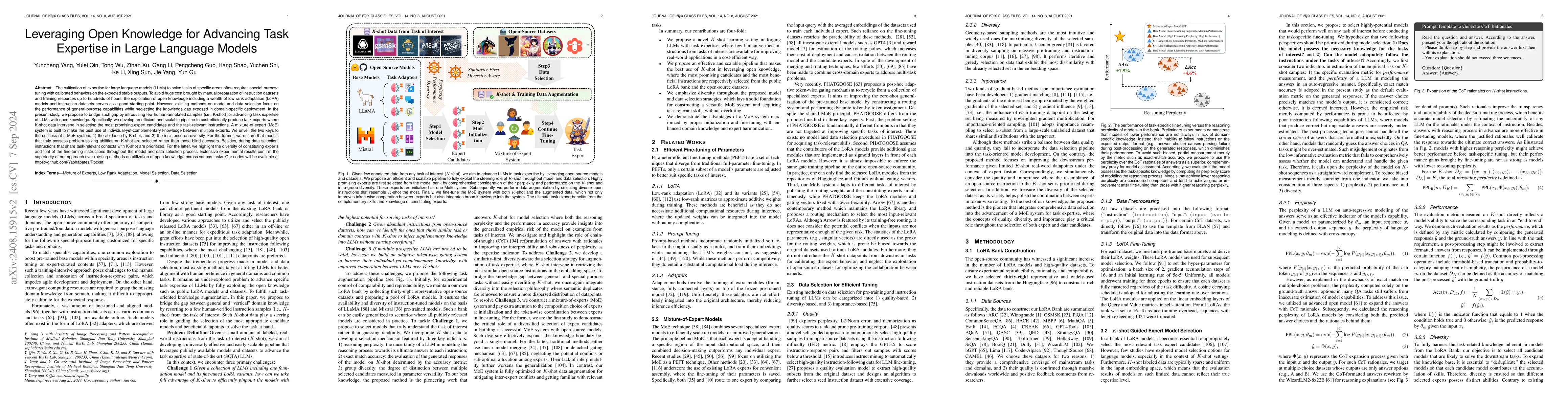 Thumbnail for Leveraging Open Knowledge for Advancing Task Expertise in Large Language
  Models