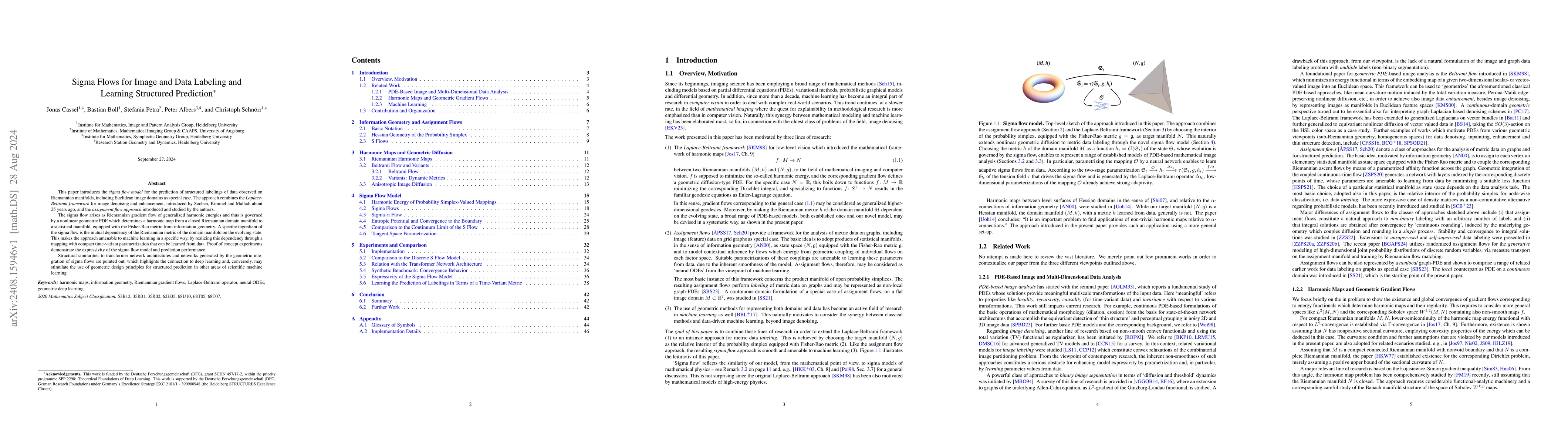 Thumbnail for Sigma Flows for Image and Data Labeling and Learning Structured
  Prediction