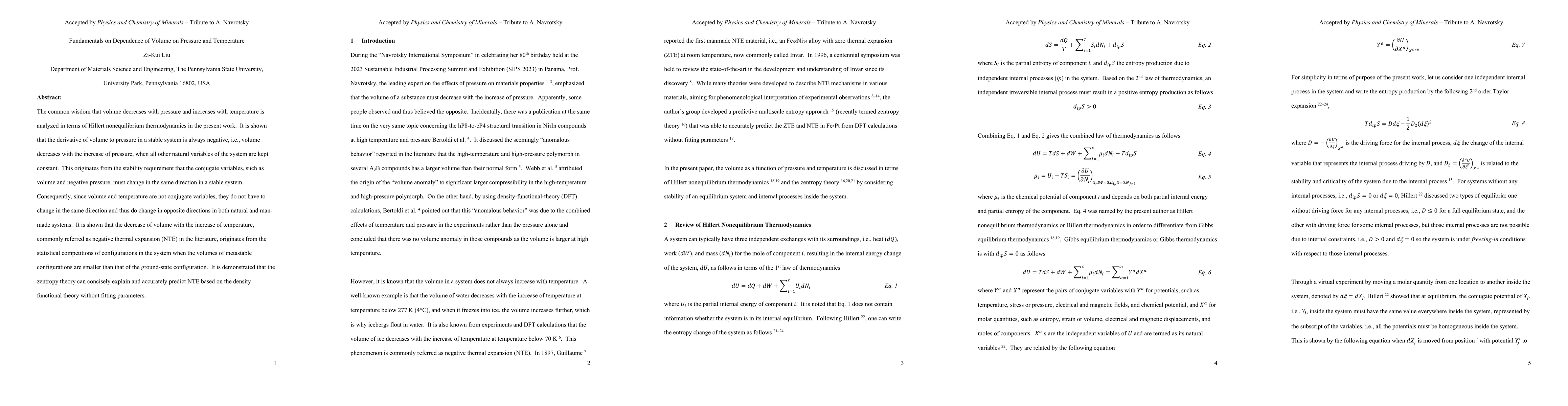 Thumbnail for Fundamentals on Dependence of Volume on Pressure and Temperature