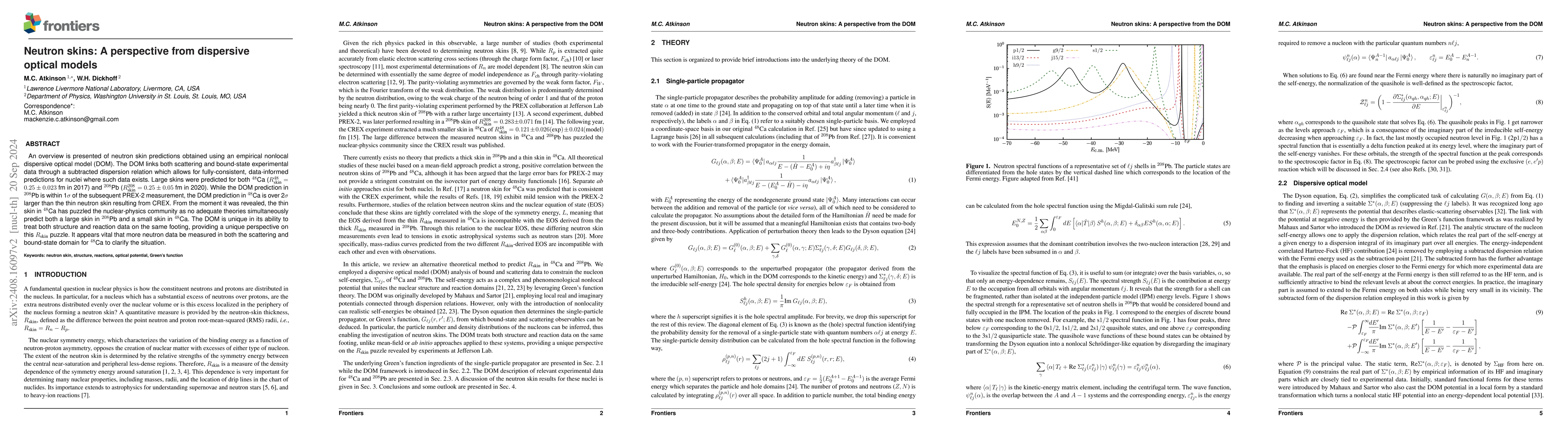 Thumbnail for Neutron skins: A perspective from dispersive optical models