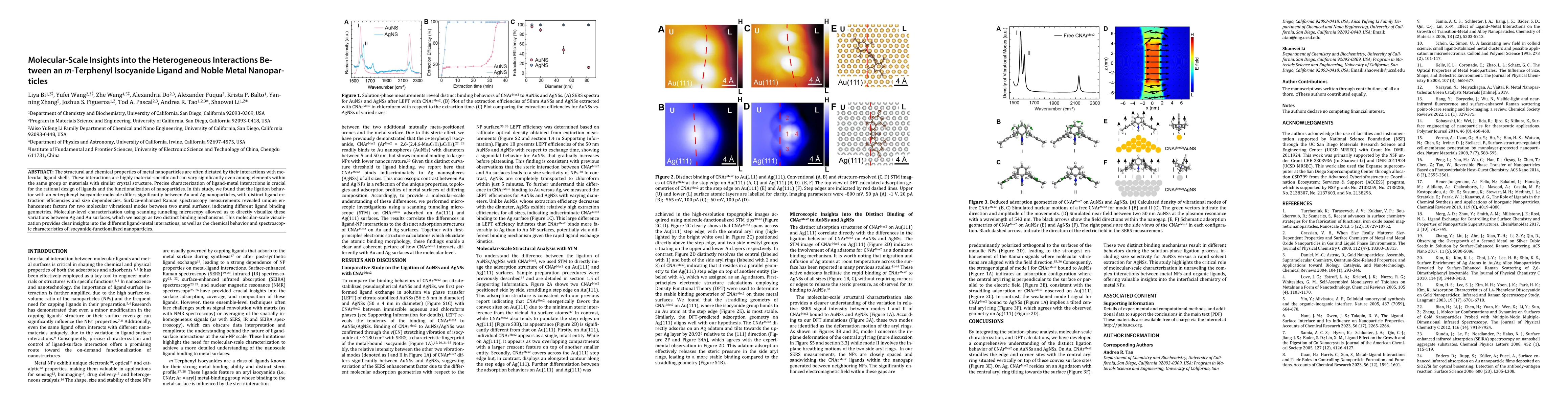 Thumbnail for Molecular-Scale Insights into the Heterogeneous Interactions Between an
  m-Terphenyl Isocyanide Ligand and Noble Metal Nanoparticles