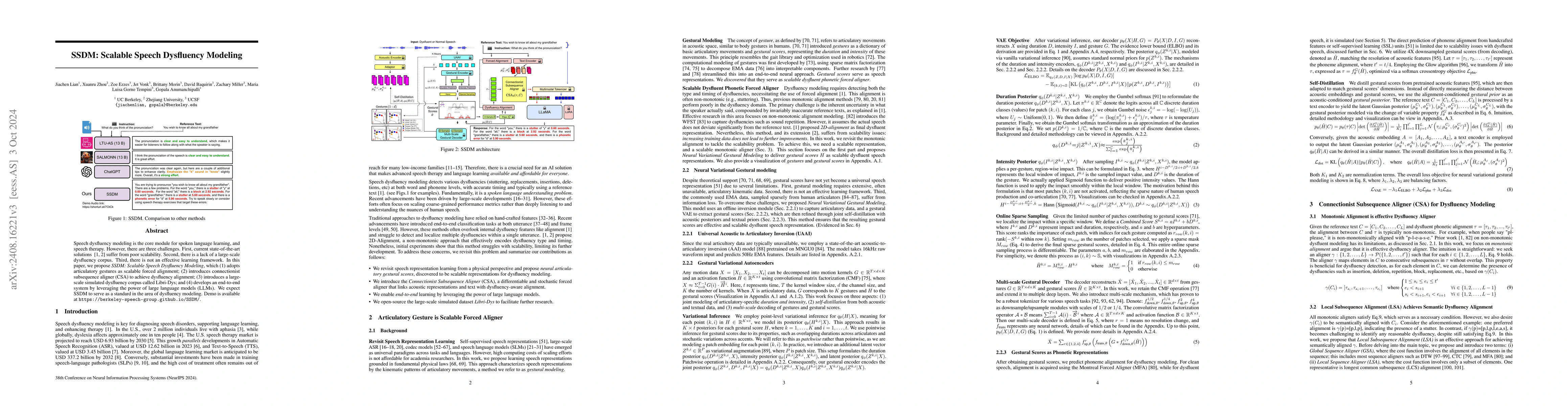 Thumbnail for SSDM: Scalable Speech Dysfluency Modeling