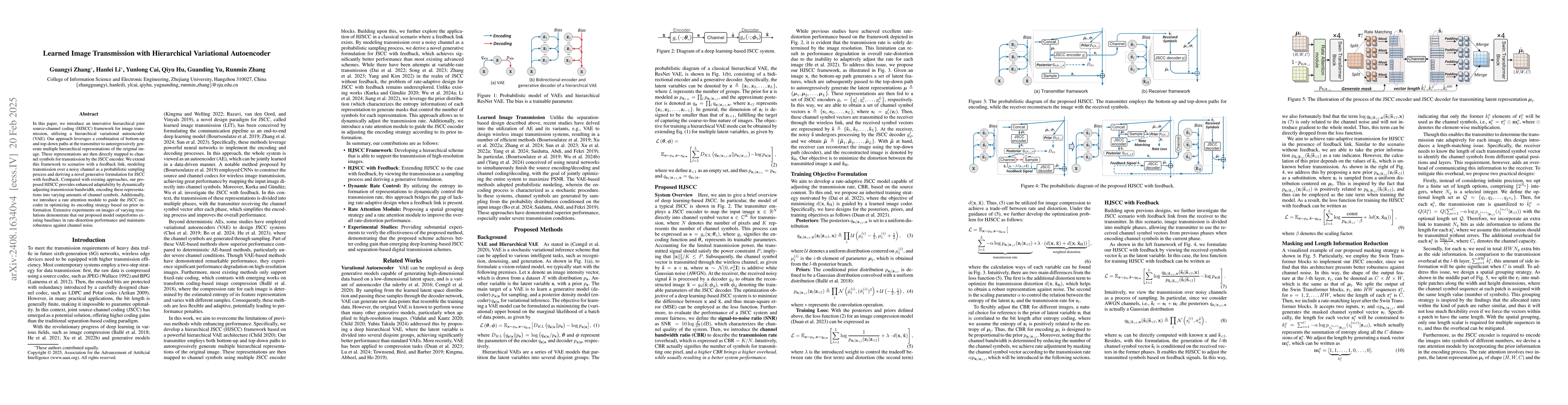 Thumbnail for Learned Image Transmission with Hierarchical Variational Autoencoder