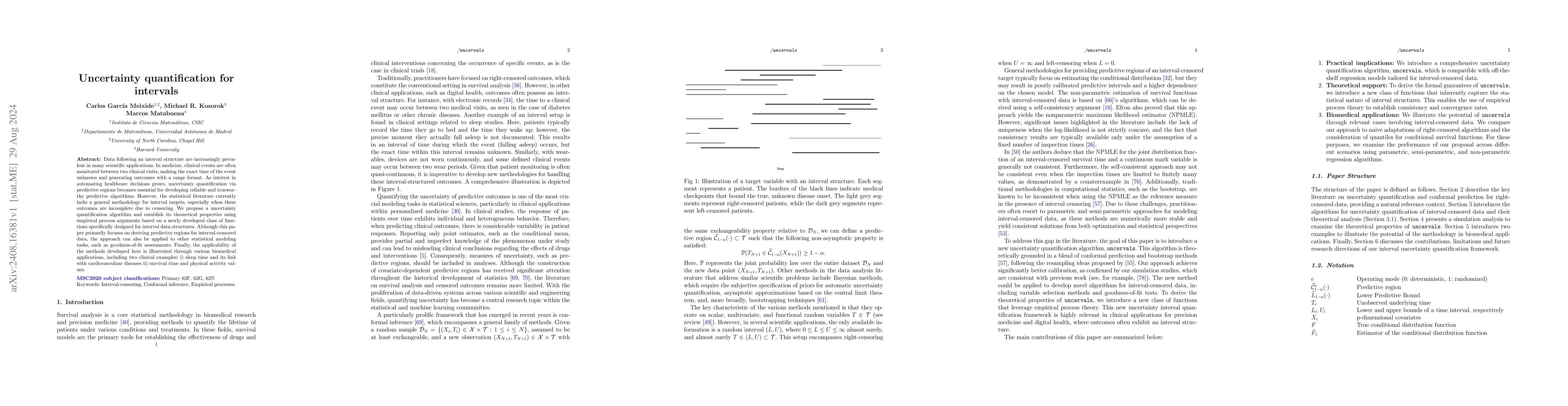 Thumbnail for Uncertainty quantification for intervals